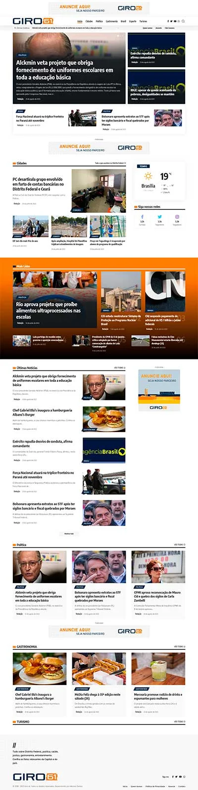 Projeto Giro61 desenvolvido pela DEVUX